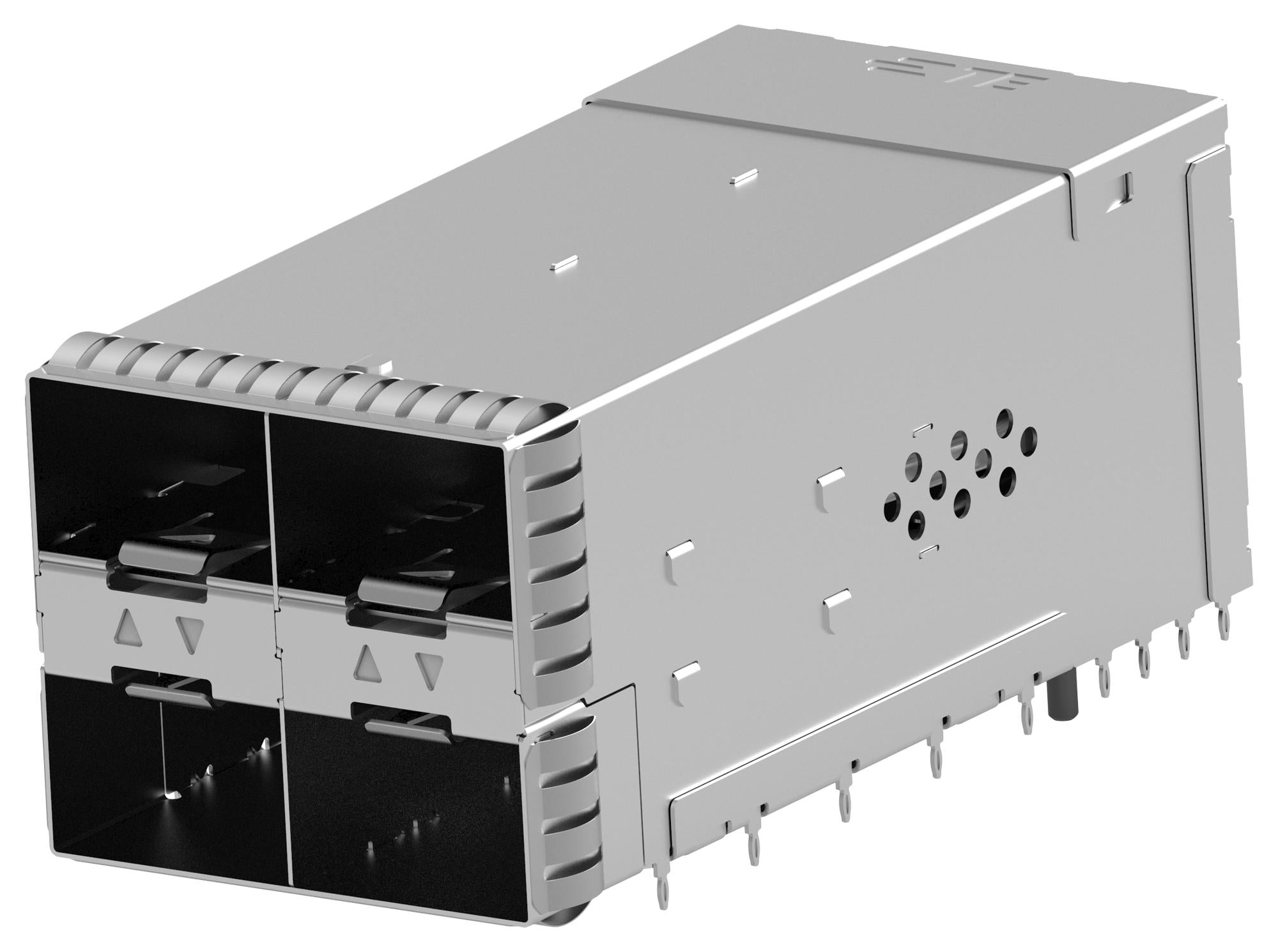 2343522-7 CONNECTOR, ZSFP+, RCPT, 20POS, PRESS FIT TE CONNECTIVITY