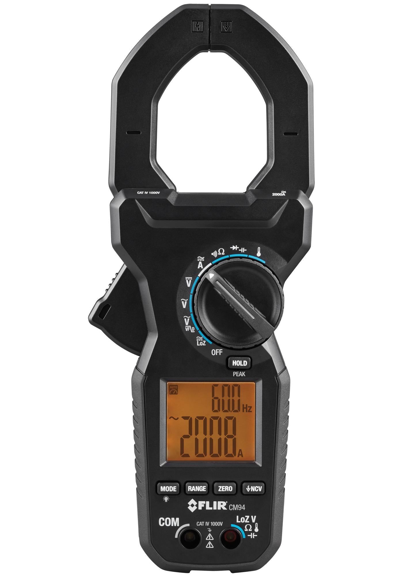 CM94 AC/DC UTILITY CLAMP METER, TRUE RMS, 2KA TELEDYNE FLIR