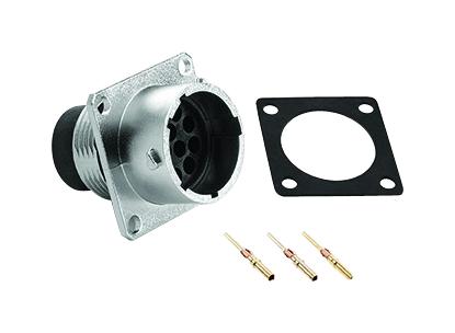 RT001412PNH-K INDUSTRIAL CIRCULAR, PLUG, 12POS, FLANGE AMPHENOL SINE/TUCHEL