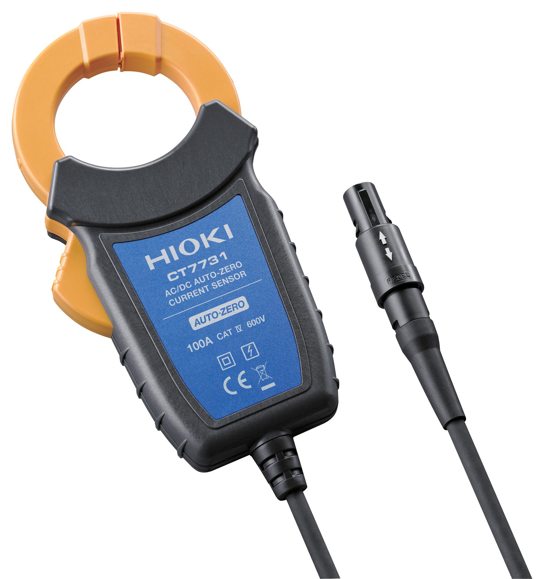 CT7731 AC/DC AUTO-ZERO CURRENT SENSOR, 100A HIOKI
