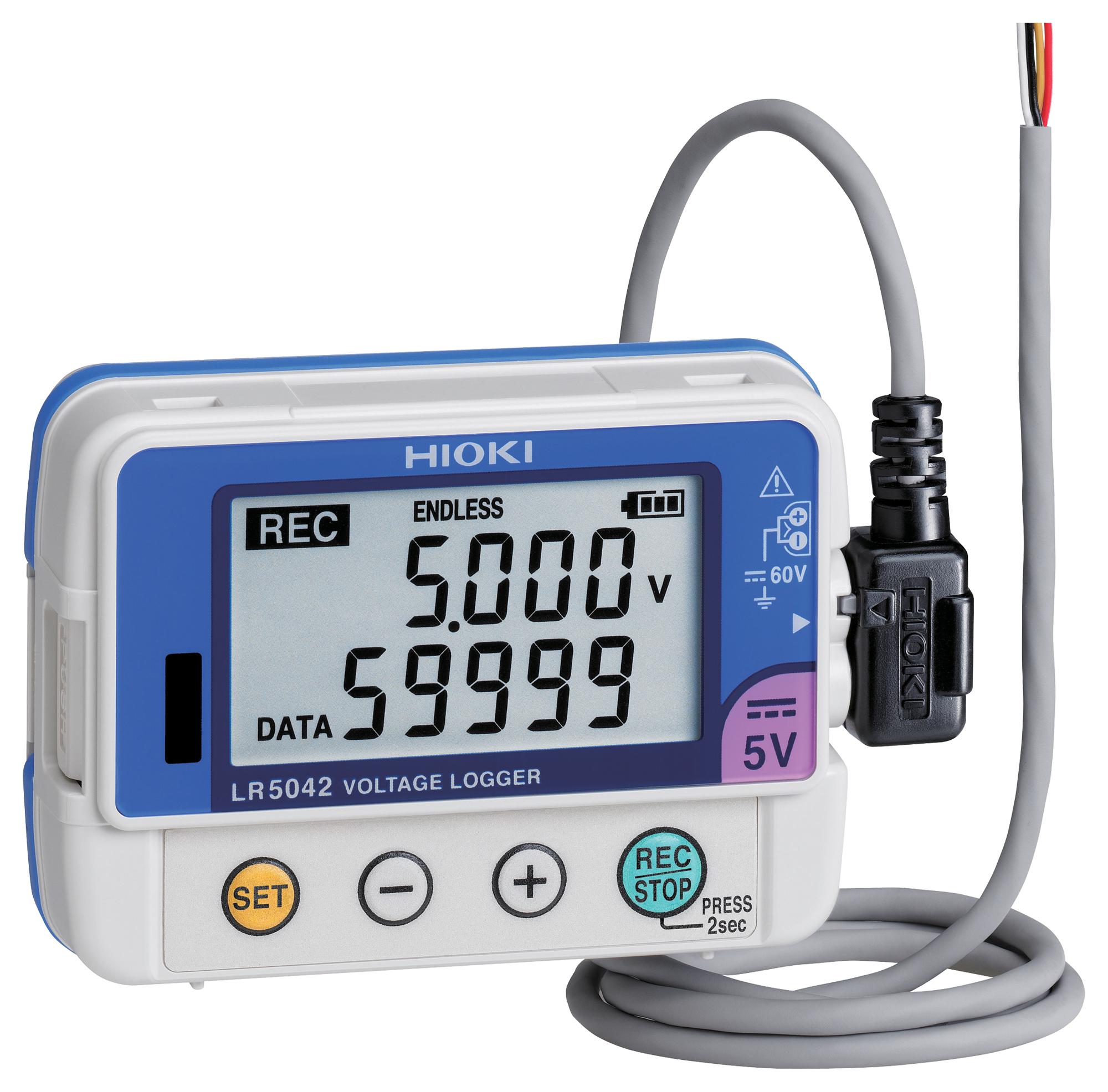 LR5042 DC VOLTAGE LOGGER, 1-CH, 5V HIOKI