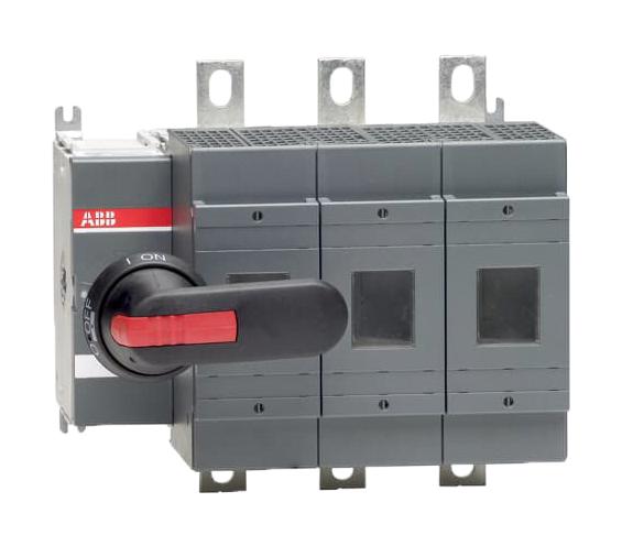 OS400D03P FUSED SWITCH, 3 POLE, 3 FUSE, 400A, 690V ABB