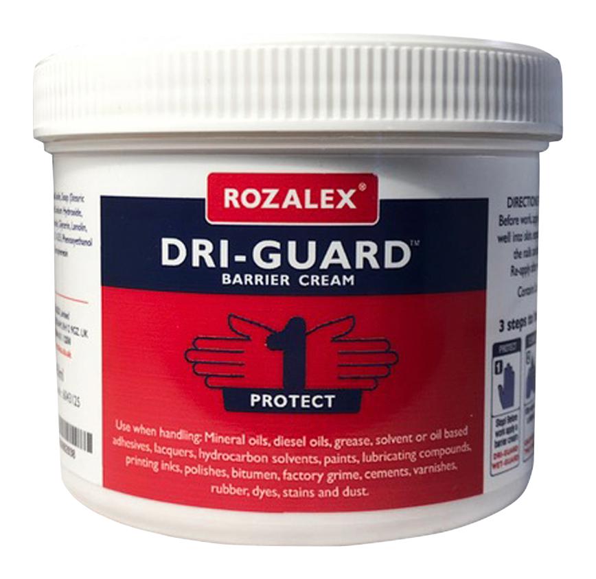 6043125 HAND BARRIER CREAM, TUB, 450ML ROZALEX