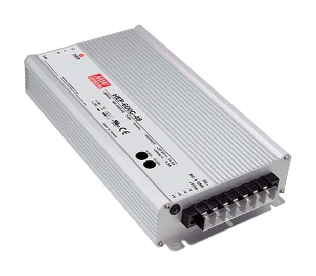 HEP-600C-24 SINGLE OUTPUT BATTERY CHARGER, 600W, 24V MEAN WELL