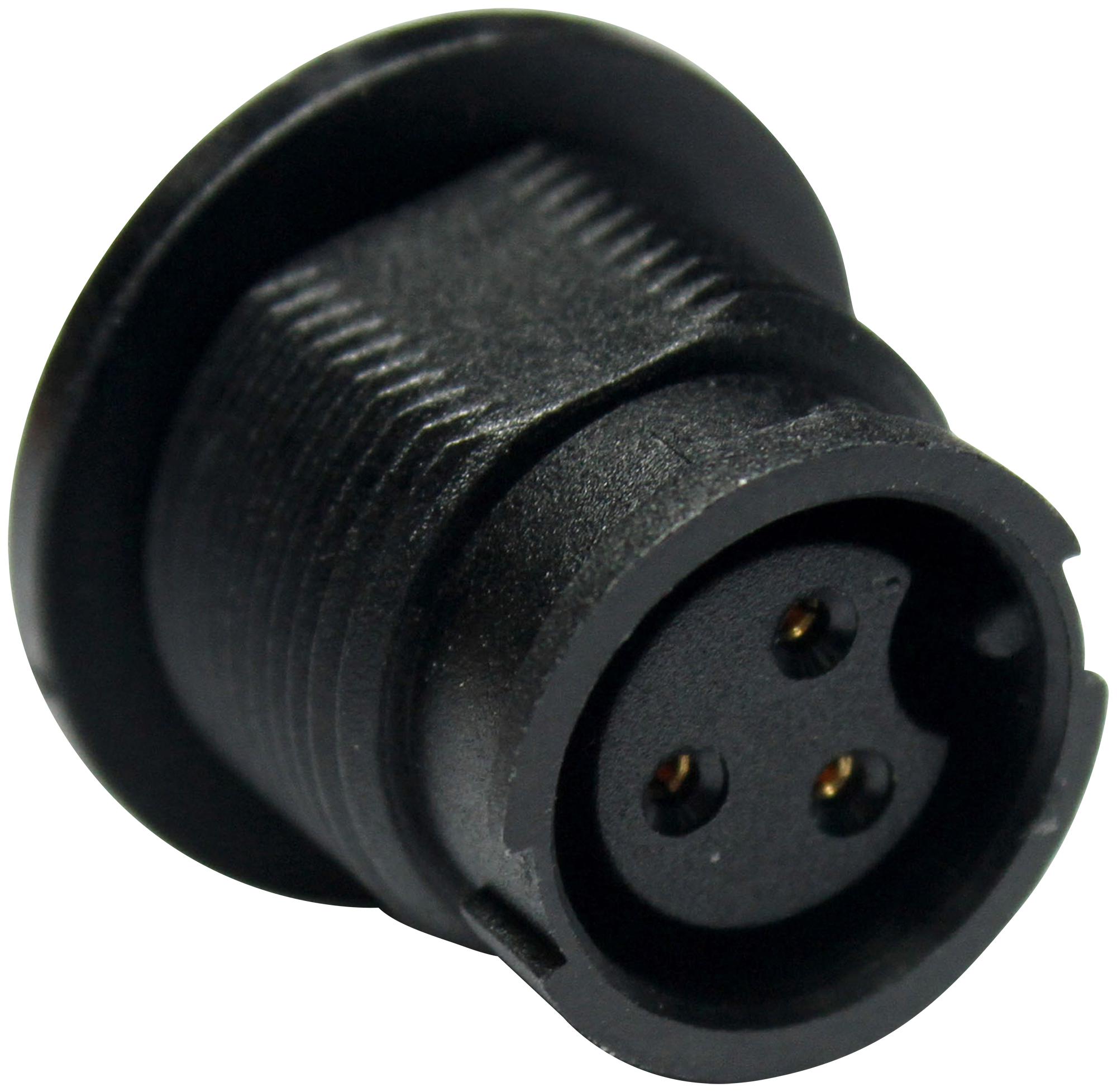 ABD-02PMFS-LC7001 CIRCULAR CONNECTOR, PLUG, 2POS, PANEL AMPHENOL LTW