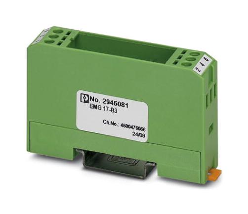 EMG 17-B3 ELECTRONIC HOUSING, 6POS, POLYCARBONATE PHOENIX CONTACT