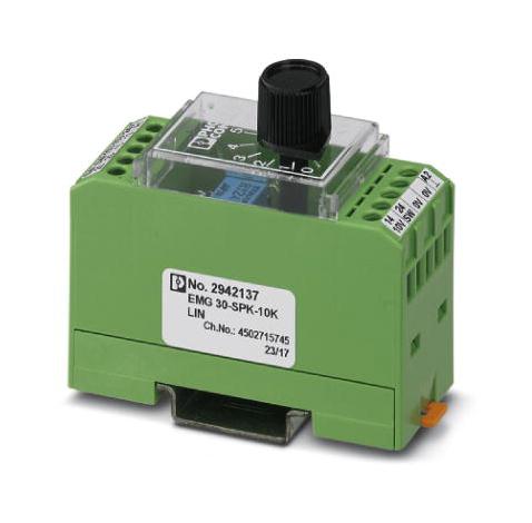 EMG 30-SPK-10K LIN SETPOINT ADJUSTER, 10K, PC, 24V PHOENIX CONTACT