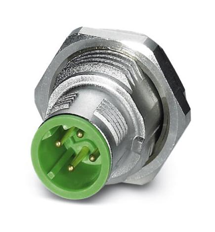 SACC-DSI-MSD-4CON-L180/SH GN CONN, SENSOR, MALE, 4 POS, SOLDER PHOENIX CONTACT