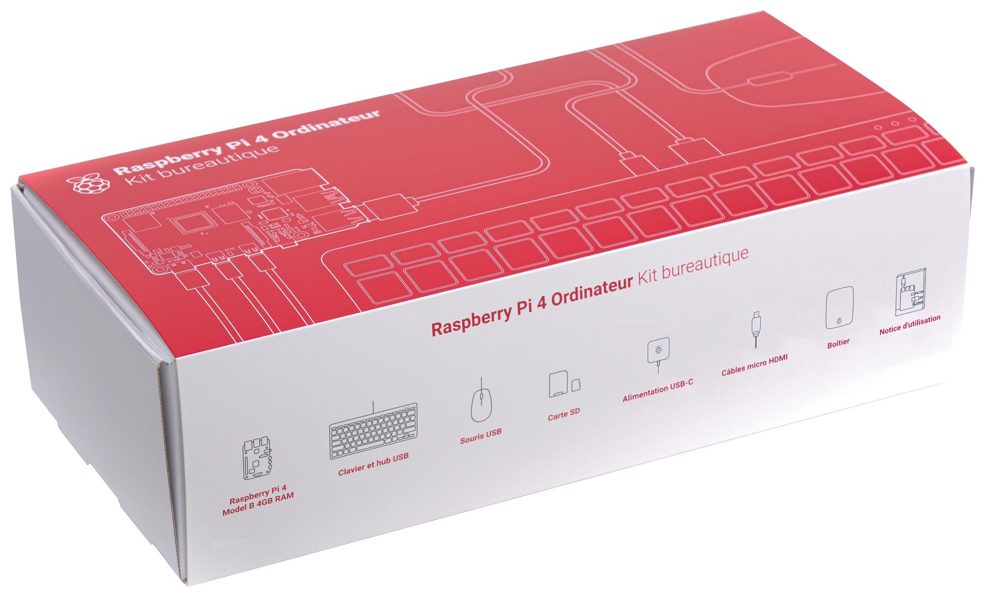 SC0400FR DESKTOP KIT, RASPBERRY PI 4 MODEL B, 4GB RASPBERRY-PI