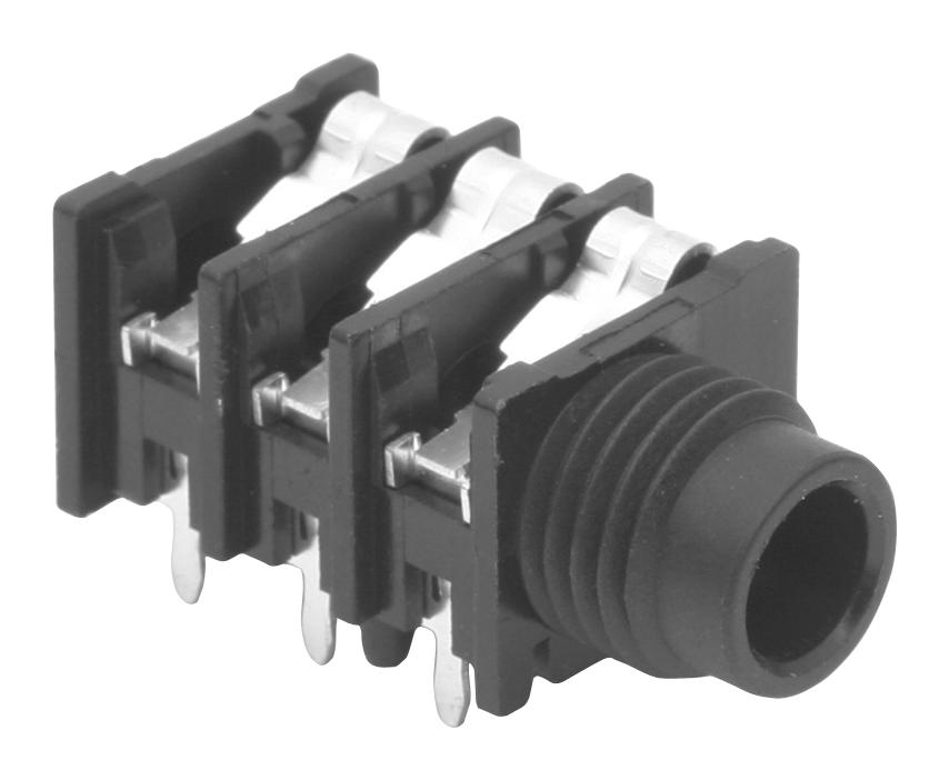 ACJS-HHOP PHONE AUDIO CONNECTOR, JACK, 3POS, PANEL AMPHENOL SINE/TUCHEL