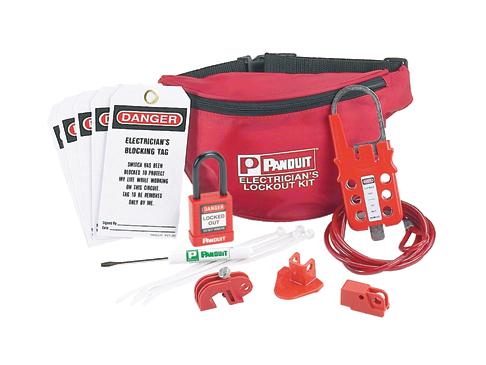 PSL-PK TOOL BAG, PET, EMPTY, RED PANDUIT