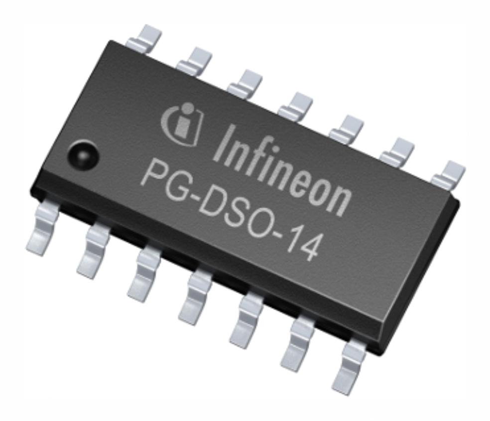 2ED21064S06JXUMA1 MOSFET DRIVER, -40 TO 125DEG C INFINEON
