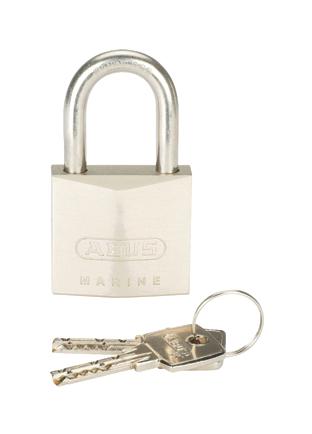 PSL-9 LOCKOUT PADLOCK, 39.14MM, BRASS/SS, SILV PANDUIT