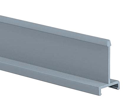 D2H6 SOLID DIVIDER WALL, GREY, 1.8M PANDUIT