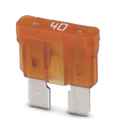 FUSE 40A/32V ATOF FUSE, 40A, 32VDC, 19MM X 5MM X 18.8MM PHOENIX CONTACT