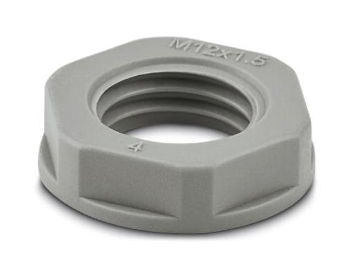 A-INL-M12-P-GY GLAND LOCKNUT, POLYAMIDE, M12 X 1.5 PHOENIX CONTACT