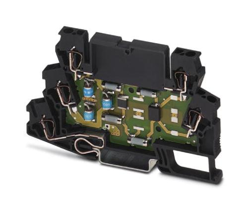 TT-ST-2-PE-24DC SURGE PROTECT, 10KA, 30VDC, DIN RAIL PHOENIX CONTACT