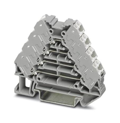 FTRV 4 /WH DIN RAIL TB, PUSH IN, 16P, 26-14AWG PHOENIX CONTACT