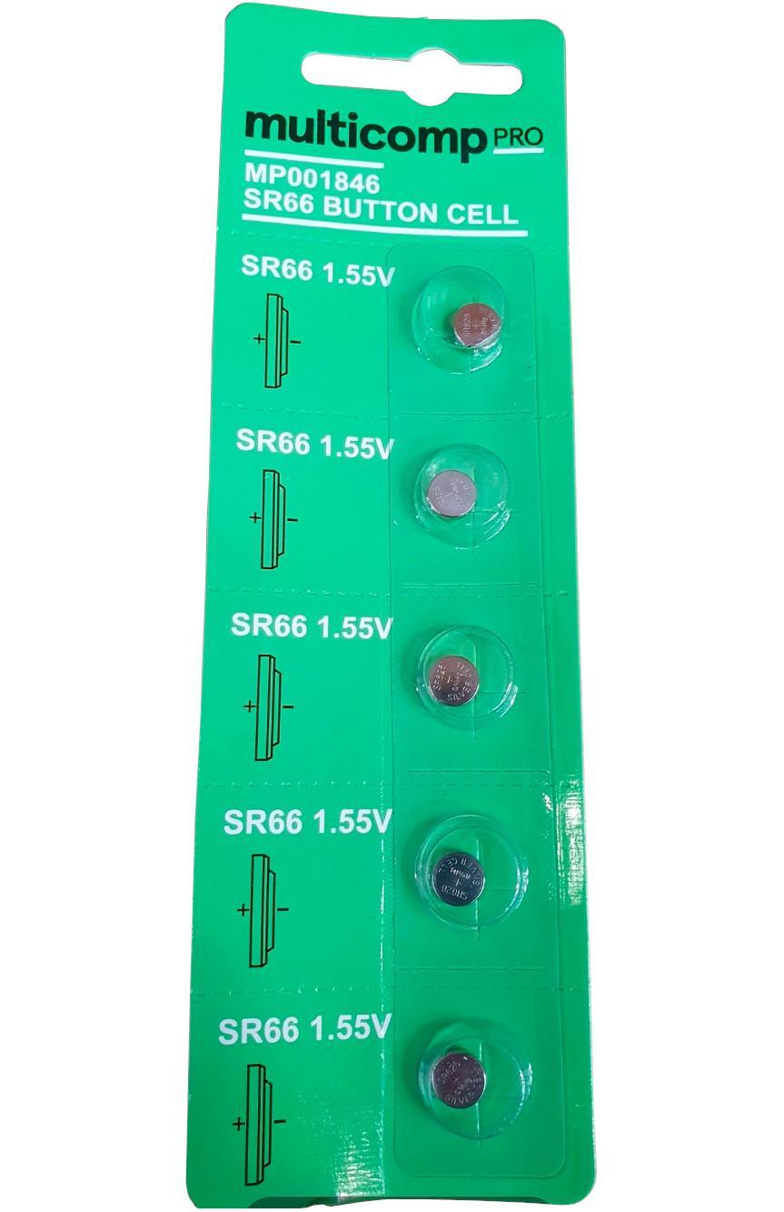 MP001846 BATTERY, SILVER OXIDE, 1.5V, 0.02AH MULTICOMP PRO