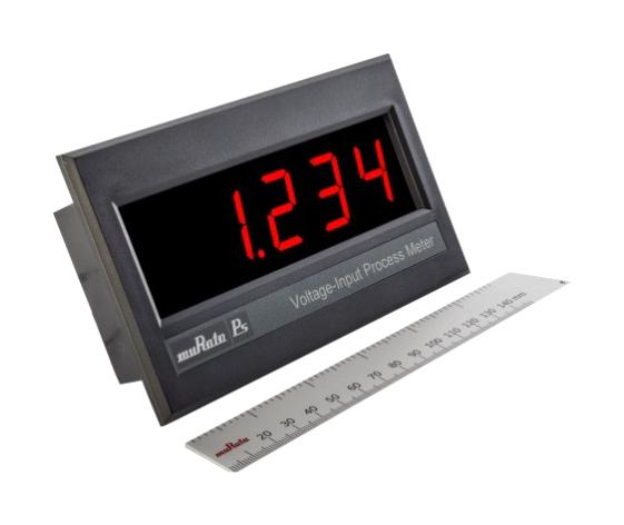 DMS01-VM1-RS12-C DIGITAL PANEL METER, DC VOLT, 11-13VDC MURATA