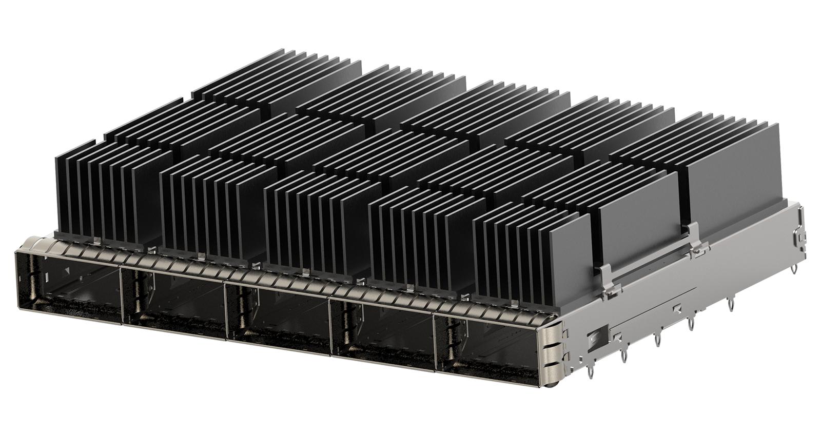 2343986-3 CAGE ASSEMBLY, NET HS, 5PORT, PRESS-FIT TE CONNECTIVITY