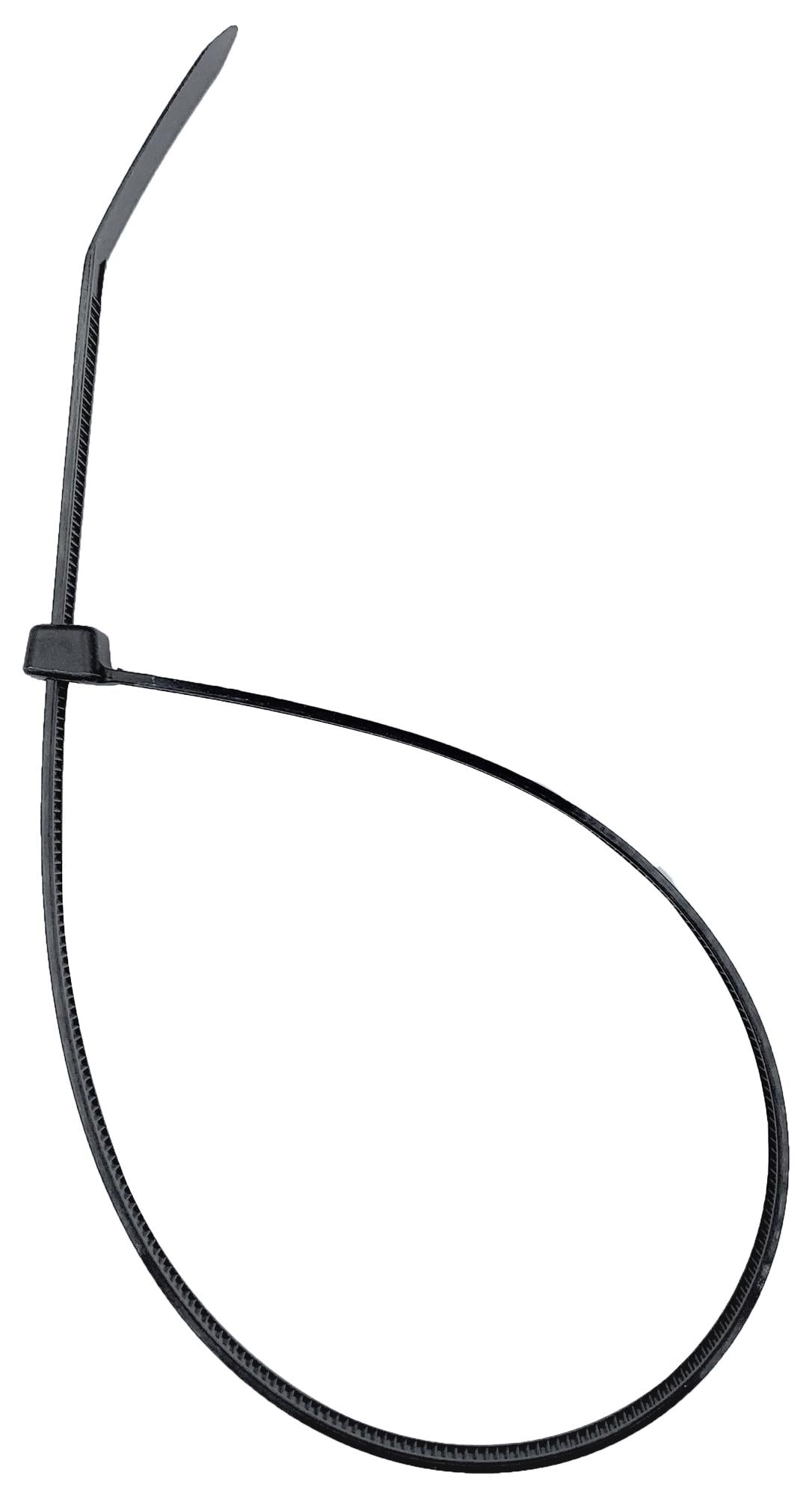 PEL01442 CABLE TIE 200 X 2.5MM BLACK 100/PK PRO ELEC