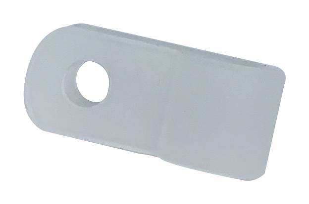 PELB0186 CABLE CLAMP, NYLON 6.6, 6.35MM, NATURAL PRO ELEC