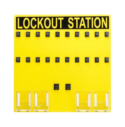 PSL-20SA LOCKOUT STATION, YELLOW PANDUIT