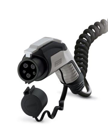 EV-T1G3K-1AC20A-4,0M2,5EHBK01 AC CHARGING CABLE, 4M, 250VAC, 20A, BLK PHOENIX CONTACT