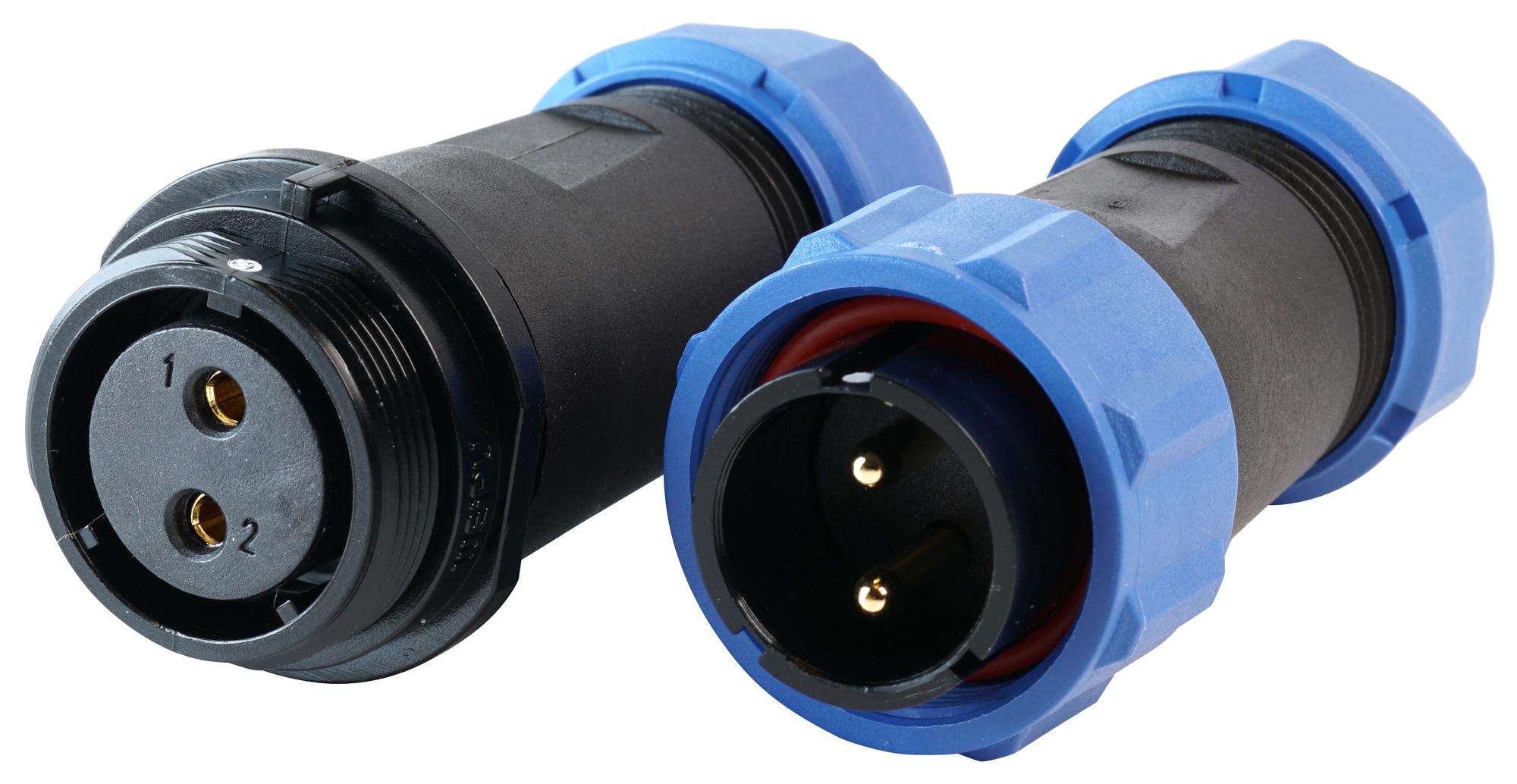 MP002593 INDUSTRIAL CIR CONNECTOR KIT, IP68, 2PC MULTICOMP PRO
