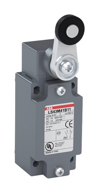 1SBV011641R1211 LIMIT SWITCH, 1NO/1NC, 4A, 400V, 0.15N-M ABB