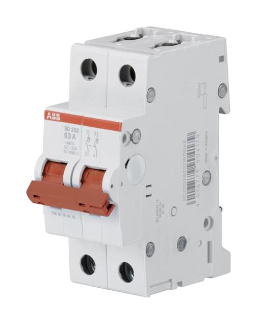 2CDD282101R0050 SD202/50 SWITCH DISCONNECTOR ABB