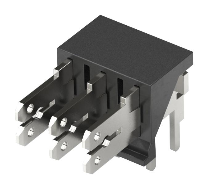 638207122003 CONN, R/A HDR, STAMPED TAB, 3P, 5.08MM WURTH ELEKTRONIK
