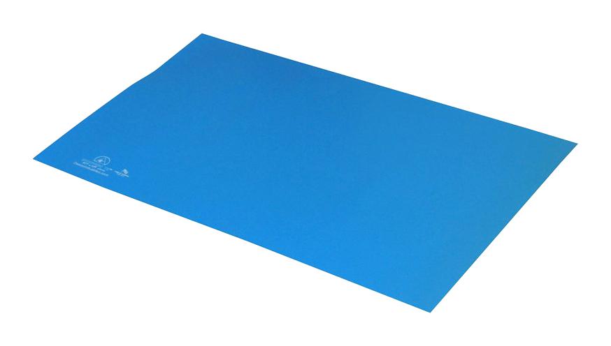 66444 MAT, RUBBER, BLUE, 36" X 24" DESCO EUROPE (FORMERLY VERMASON)