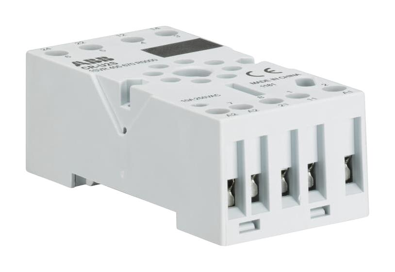 1SVR405670R0000 RELAY SOCKET, 9 PIN, 12A, 250V/DIN RAIL ABB