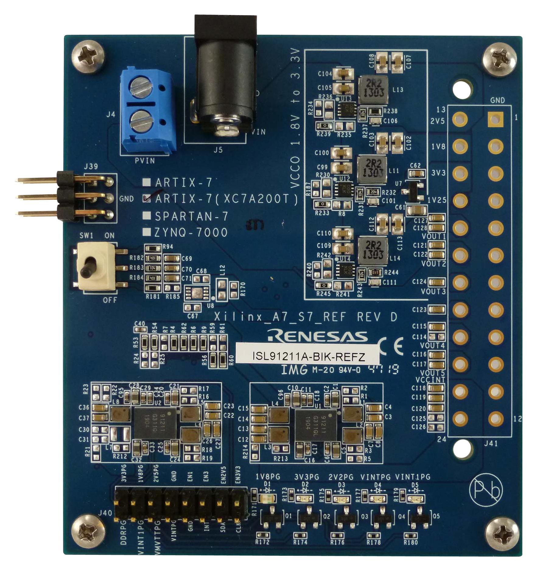 ISL91211A-BIK-REFZ REF DESIGN BRD, INTEGRATED FET REGULATOR RENESAS