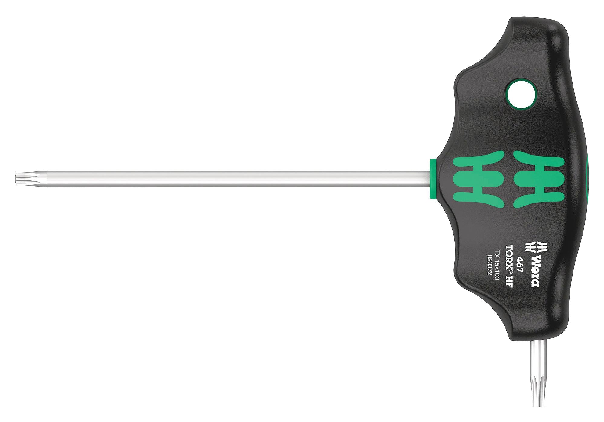 467 TX HF 15 X 100 MM T-HANDLE SCREWDRIVER, TORX, T15, 100MM WERA