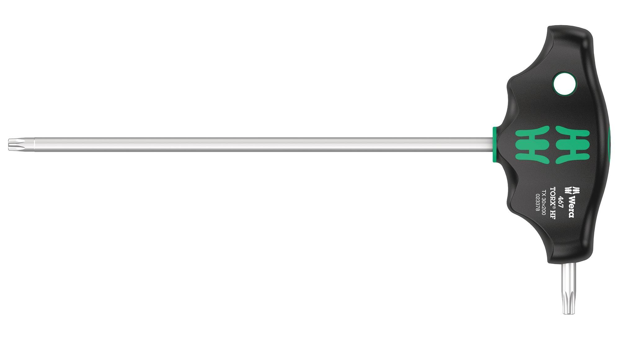 467 TX HF 30 X 200 MM T-HANDLE SCREWDRIVER, TORX, T30, 200MM WERA