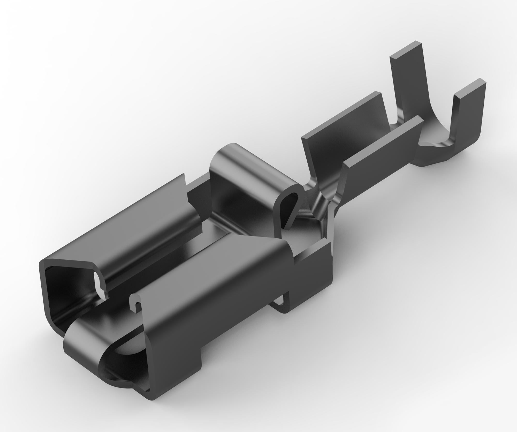 160773-4 FEMALE QUICK DISCONNECT, 20-15AWG AMP - TE CONNECTIVITY