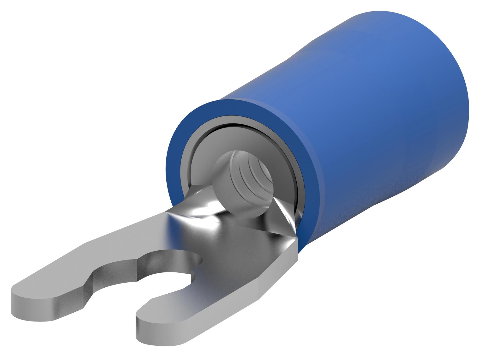 52934 SPADE TONGUE TERM, M3, #5, 14AWG, 2MM2 AMP - TE CONNECTIVITY