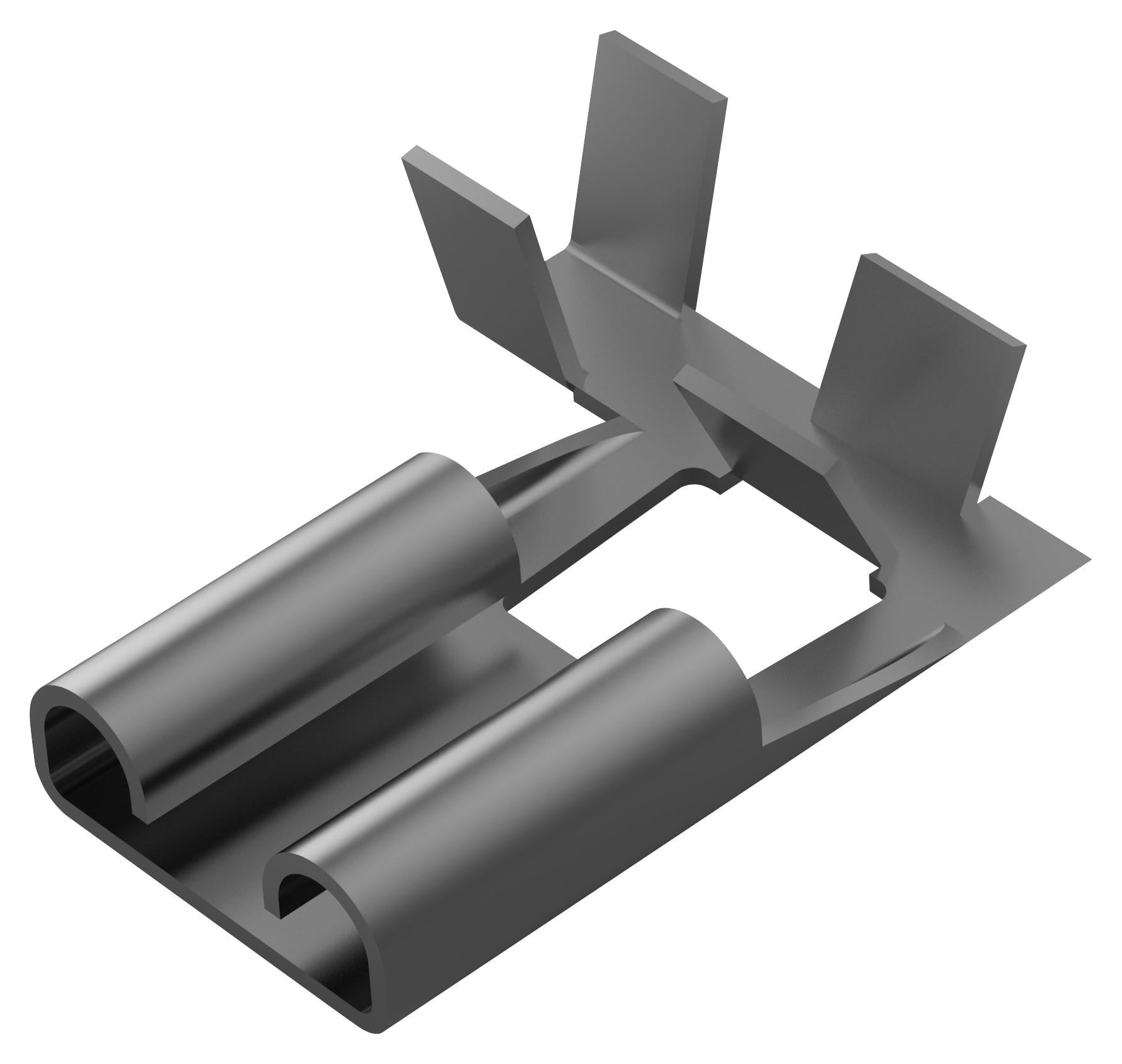 180422-2 FEMALE FLAG DISCONNECT, 17AWG-13AWG AMP - TE CONNECTIVITY