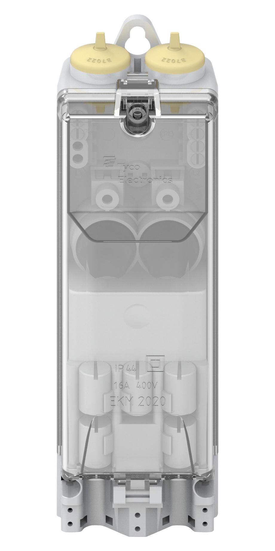 512986-000 STREET LIGHTING FUSE BOX, 400V, 2P CORCOM - TE CONNECTIVITY