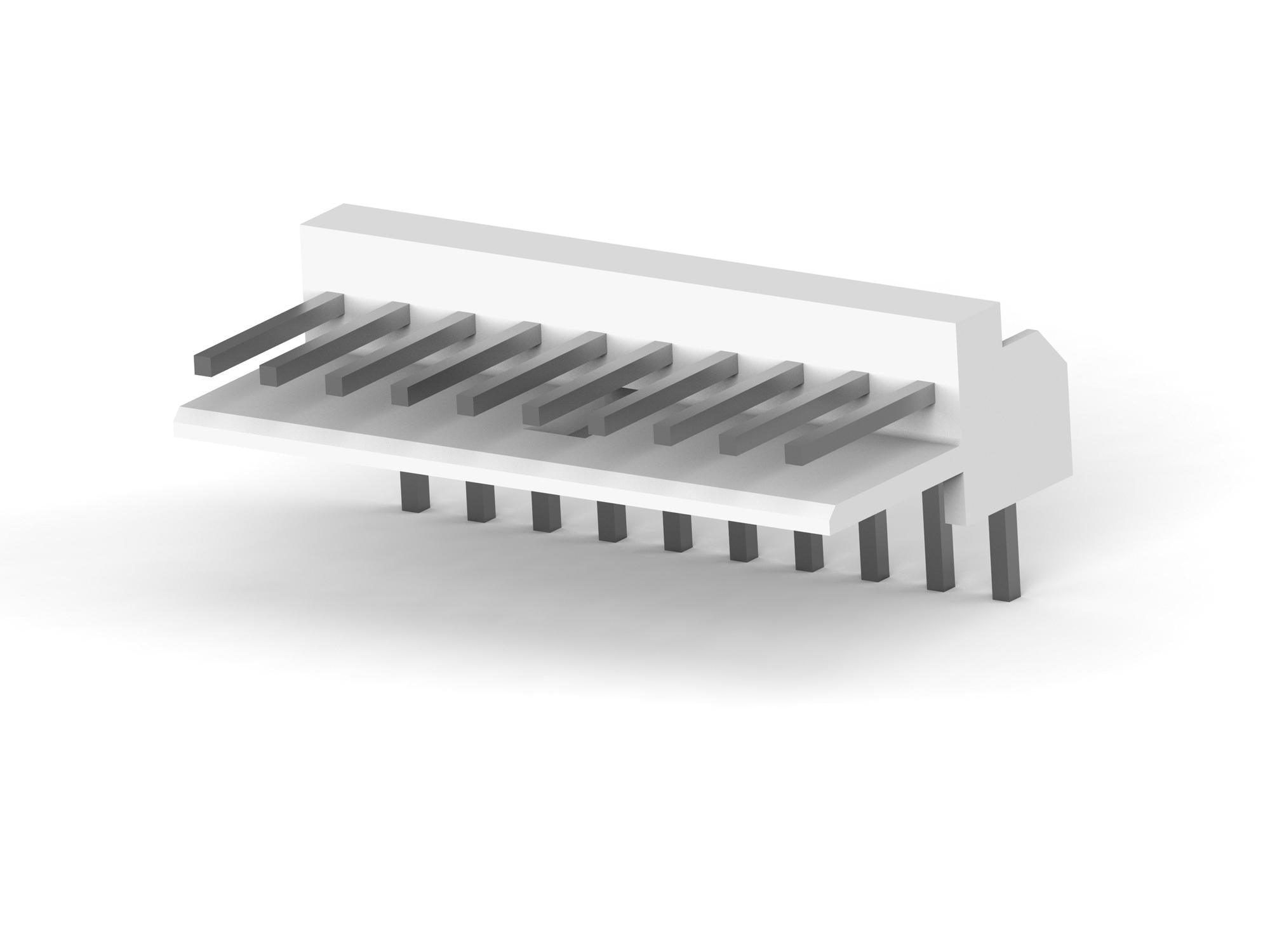 1-171826-0 WTB CONN, R/A HEADER, 10POS, 1ROW, 2.5MM AMP - TE CONNECTIVITY