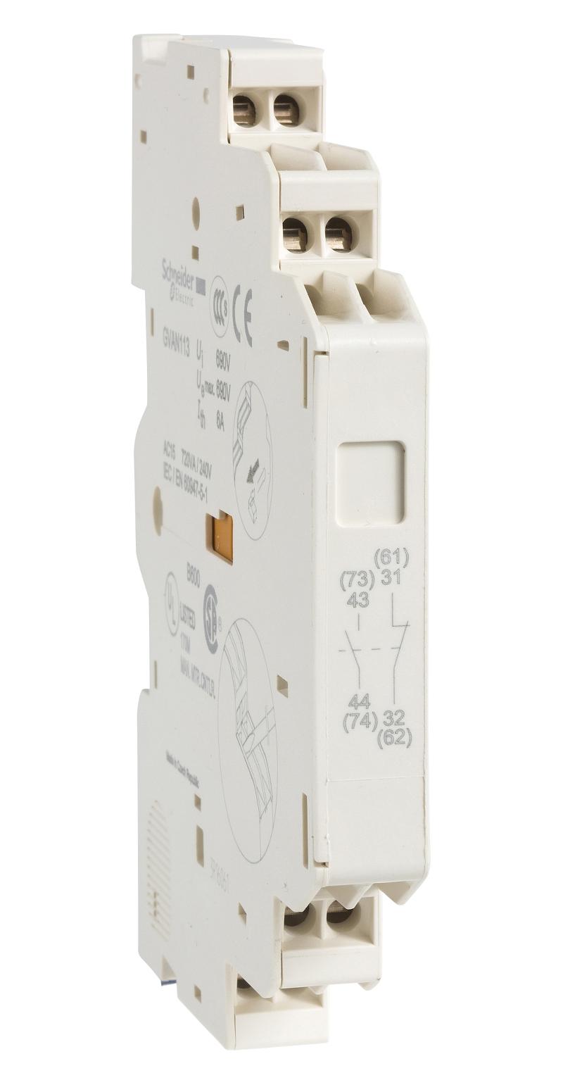 GVAN113 SIDE INST AUX CONTACTS SPRING TERMINALS SCHNEIDER ELECTRIC