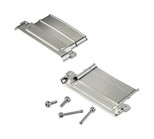 G125-96450F1 METAL BACKSHELL, 180 DEG, 50POS HARWIN