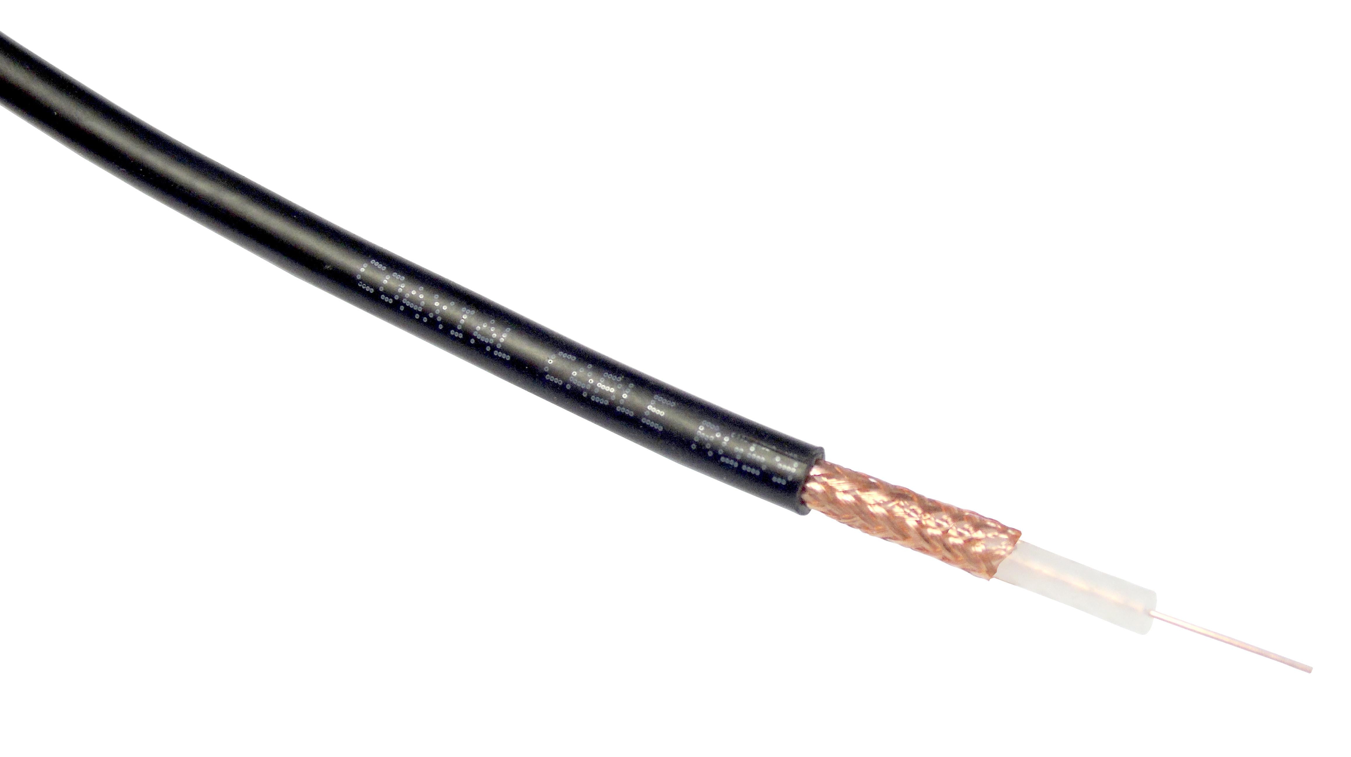 RG59 LSZH COAX CABLE, RG59, 75 OHM, 100M MULTICOMP PRO