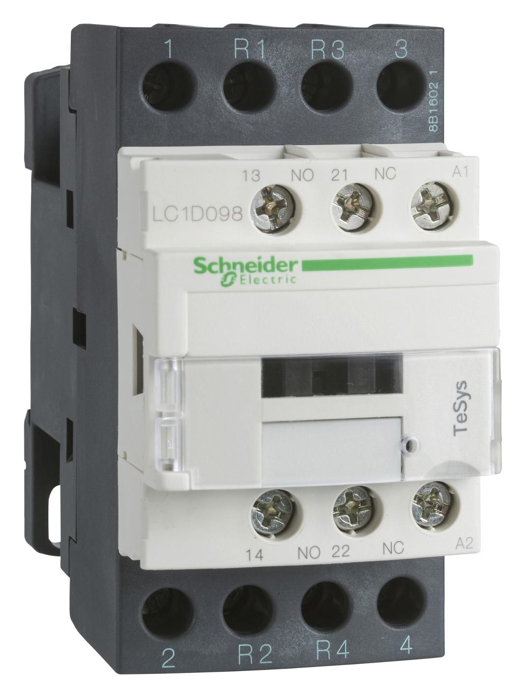LC1D128D7 CONT25A 4PL2NO+2NC 42V50/60HZ SCHNEIDER ELECTRIC