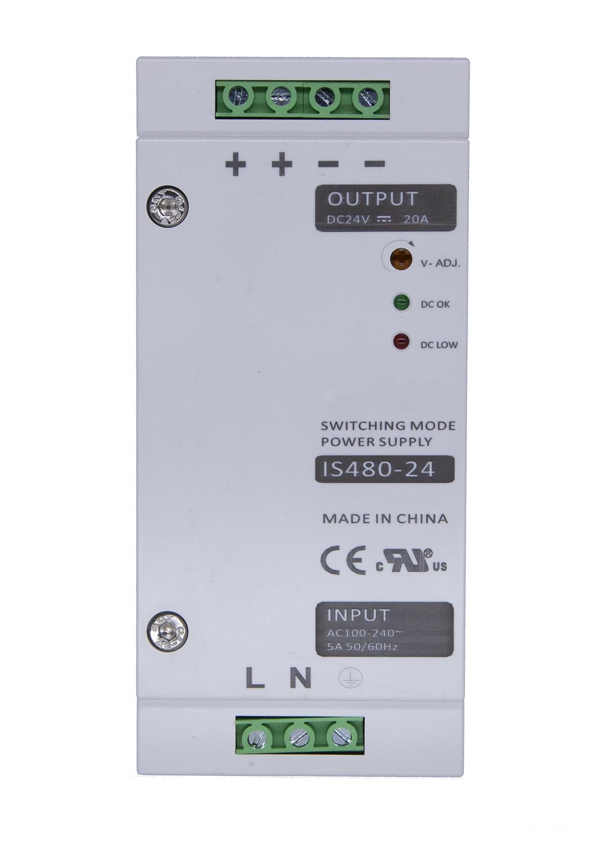 MP003278 POWER SUPPLY, AC-DC, 24V, 20A MULTICOMP PRO