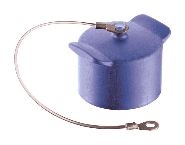 09155135401 PROTECTION COVER, POLYPROPYLENE, BLUE HARTING