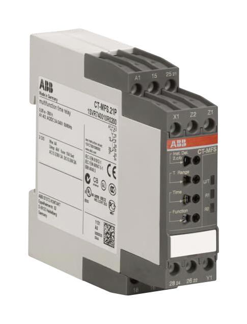 1SVR740010R0200 CT-MFS.21P MULTIFUNCTION TIMER 2C/O ABB